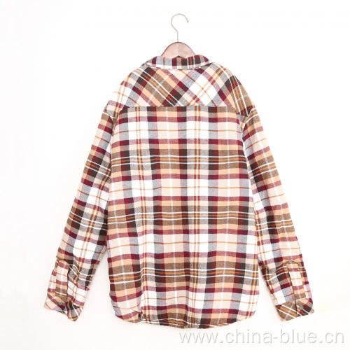 men's soft flannel cotton shirt jacket